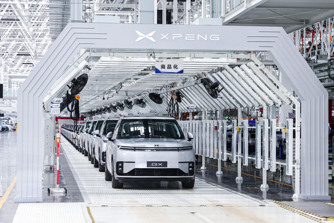 XPENG Robotaxi in mass production with VLA 2.0 foundation model