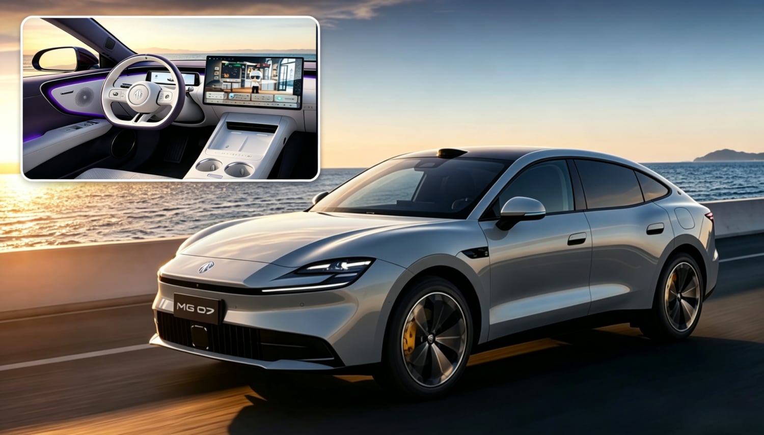 MG 07 Cabin Revealed with 840 km Range; Presale Starts July 29