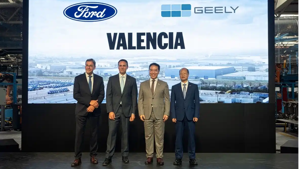 Ford and Geely Form Joint Venture in Spain to Produce Co-Developed Models