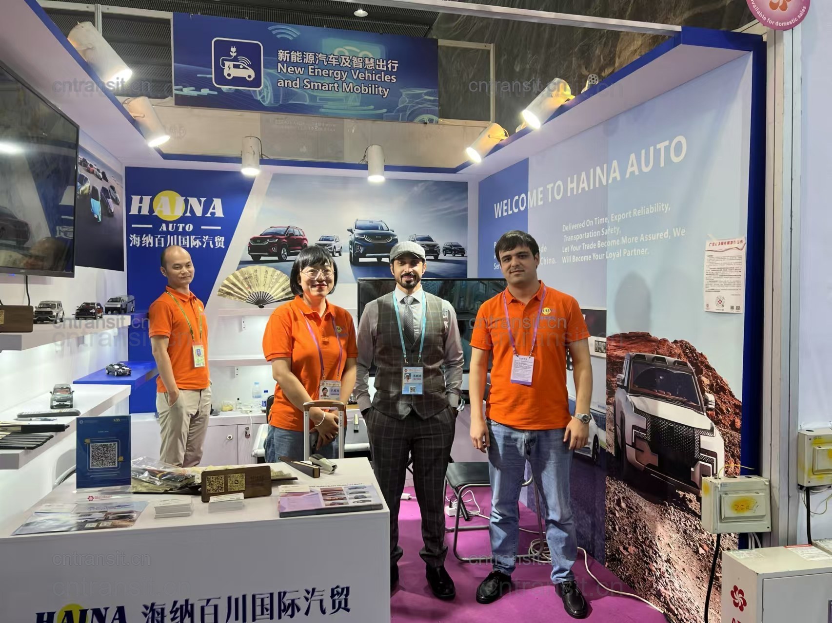 Customer visit photo