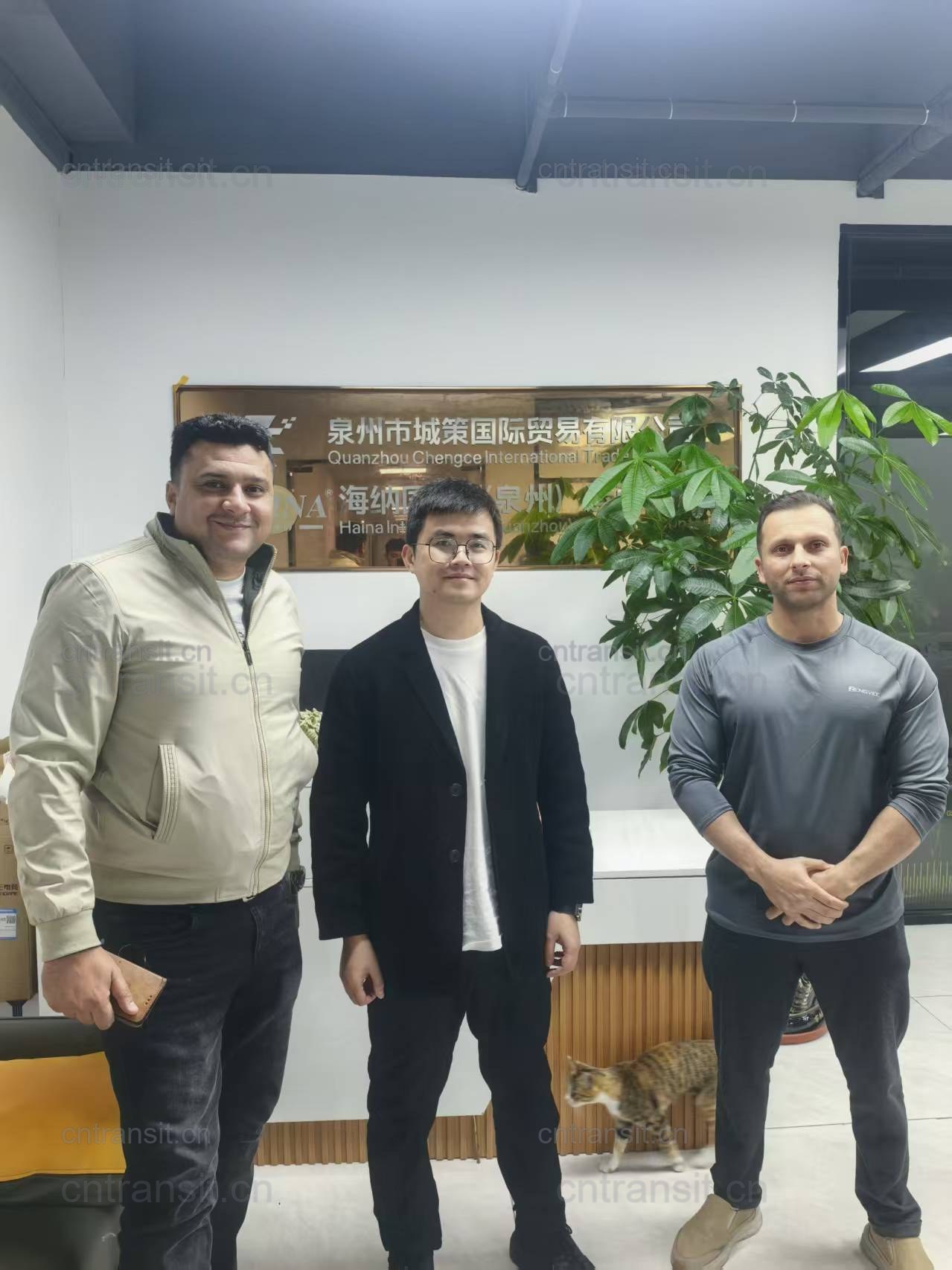 Customer visit photo